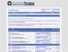 Tablet Screenshot of daemonforums.org